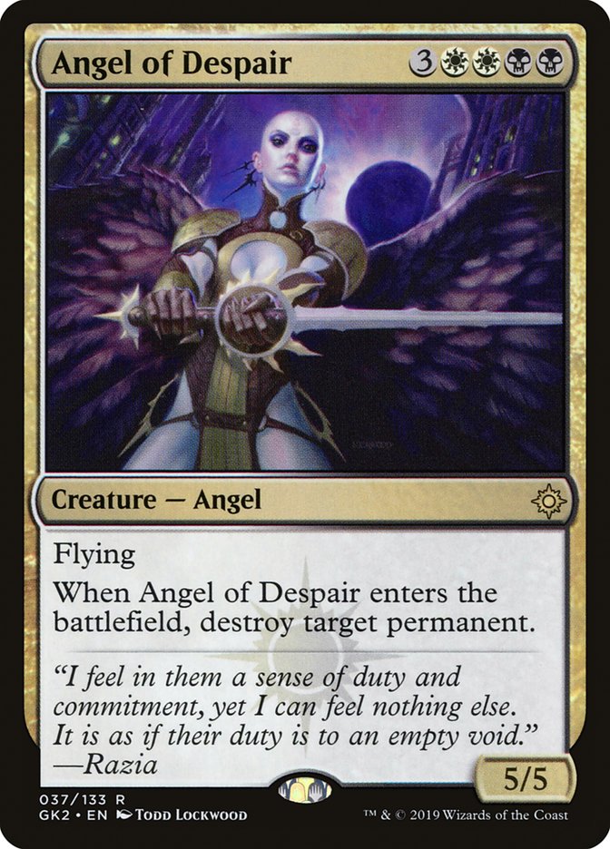 Angel of Despair [Ravnica Allegiance Guild Kit] | Exor Games Bridgewater