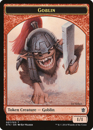 Goblin Token [Khans of Tarkir Tokens] | Exor Games Bridgewater