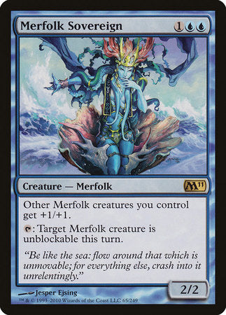 Merfolk Sovereign [Magic 2011] | Exor Games Bridgewater