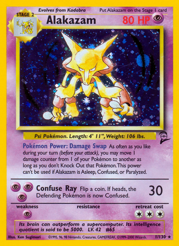 Alakazam (1/130) [Base Set 2] | Exor Games Bridgewater