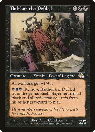 Balthor the Defiled [Judgment] | Exor Games Bridgewater