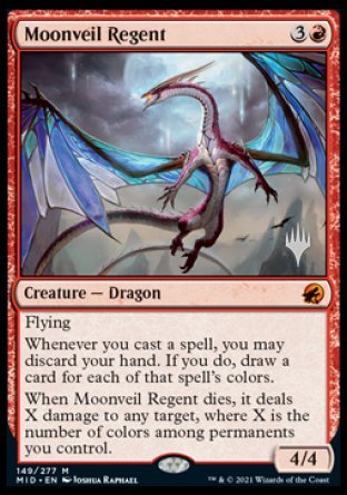 Moonveil Regent (Promo Pack) [Innistrad: Midnight Hunt Promos] | Exor Games Bridgewater