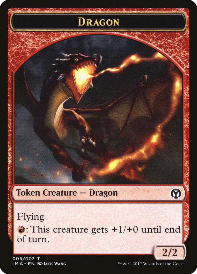 Dragon (005/007) [Iconic Masters Tokens] | Exor Games Bridgewater