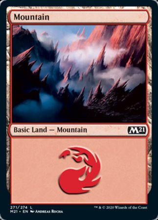 Mountain (271) [Core Set 2021] | Exor Games Bridgewater