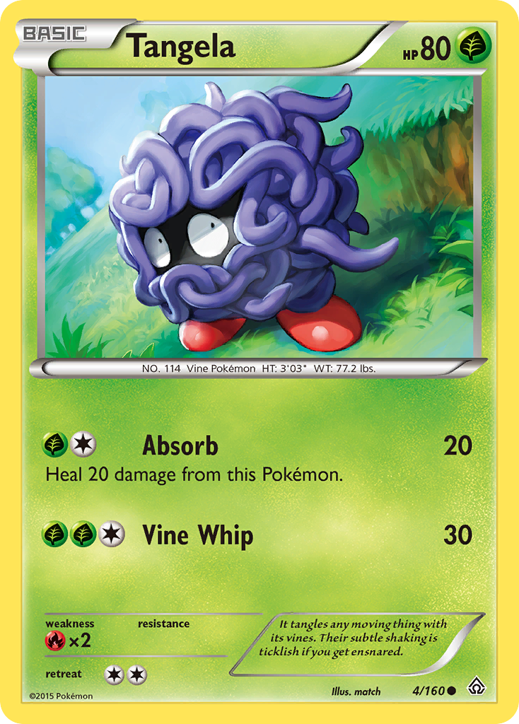 Tangela (4/160) [XY: Primal Clash] | Exor Games Bridgewater