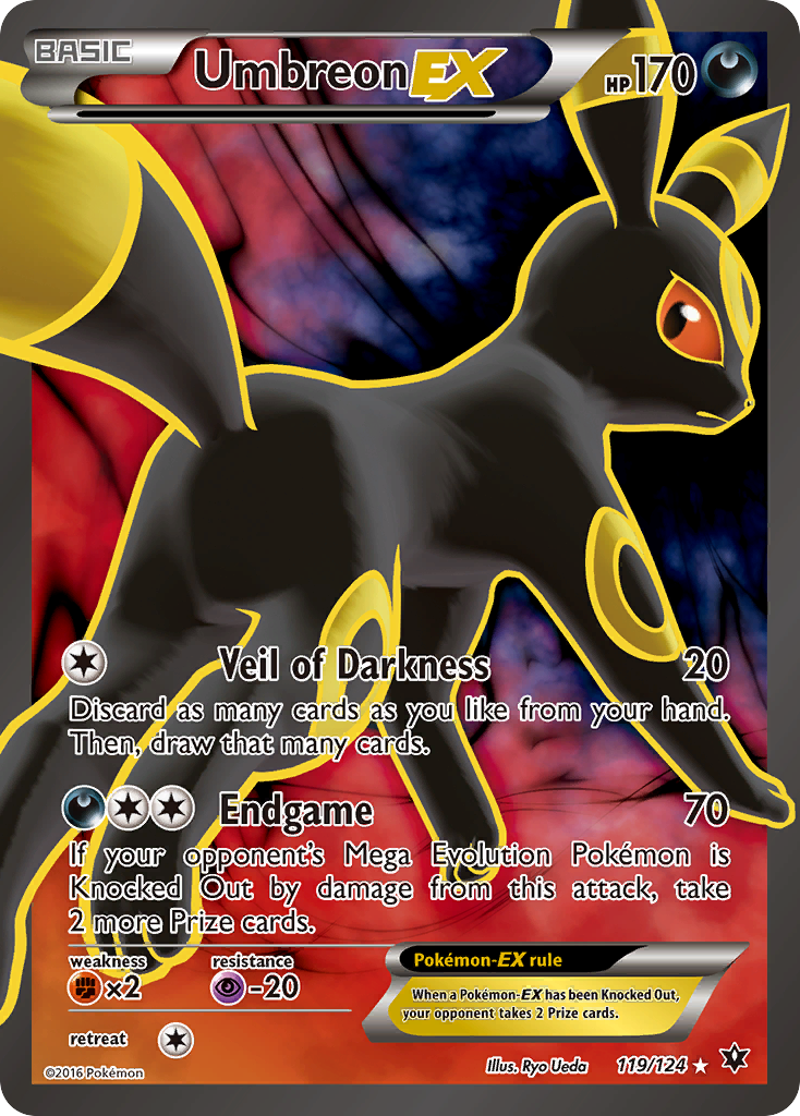 Umbreon EX (119/124) [XY: Fates Collide] | Exor Games Bridgewater