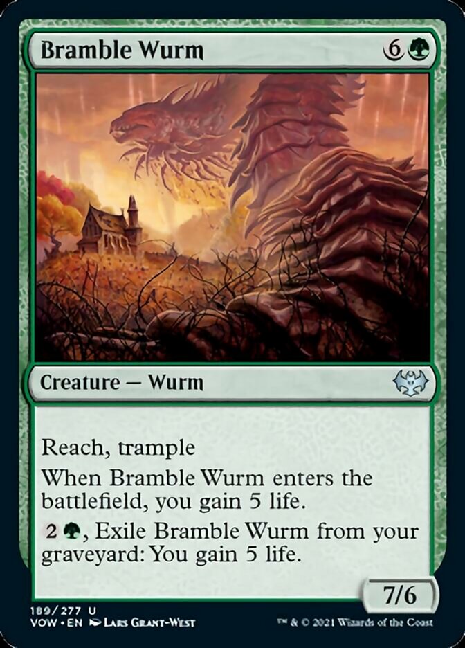 Bramble Wurm [Innistrad: Crimson Vow] | Exor Games Bridgewater