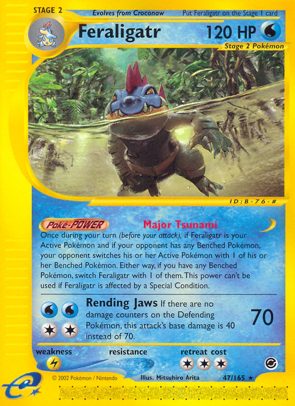 Feraligatr (47/165) [Expedition: Base Set] | Exor Games Bridgewater