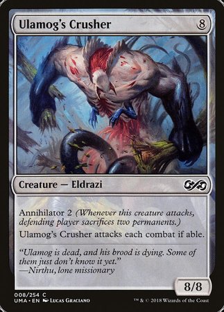 Ulamog's Crusher [Ultimate Masters] | Exor Games Bridgewater