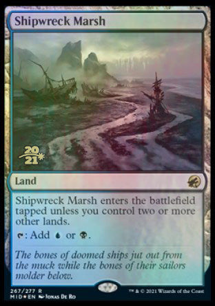 Shipwreck Marsh [Innistrad: Midnight Hunt Prerelease Promos] | Exor Games Bridgewater