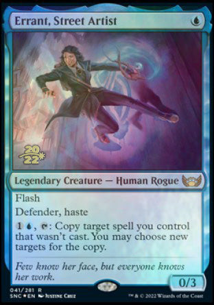 Errant, Street Artist [Streets of New Capenna Prerelease Promos] | Exor Games Bridgewater