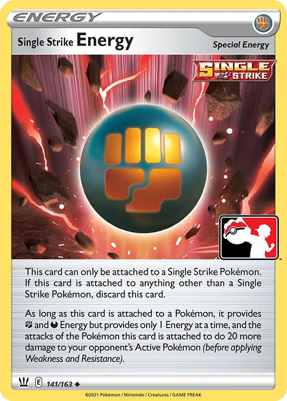 Single Strike Energy (141/163) [Prize Pack Series Two] | Exor Games Bridgewater