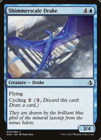 Shimmerscale Drake [Amonkhet] | Exor Games Bridgewater