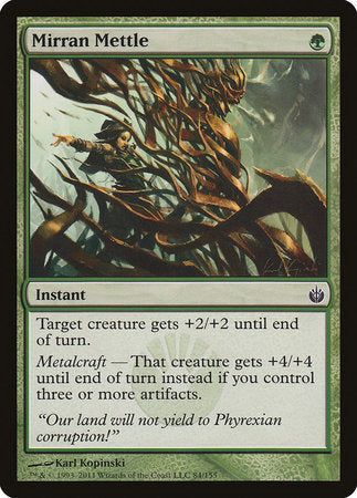 Mirran Mettle [Mirrodin Besieged] | Exor Games Bridgewater