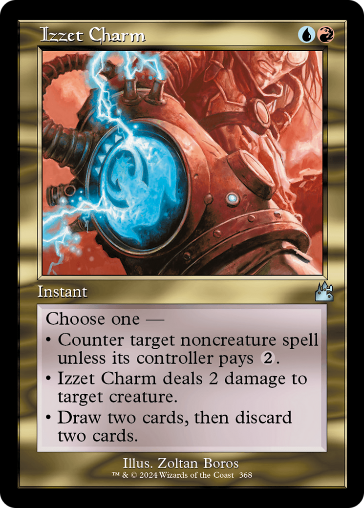 Izzet Charm (Retro Frame) [Ravnica Remastered] | Exor Games Bridgewater