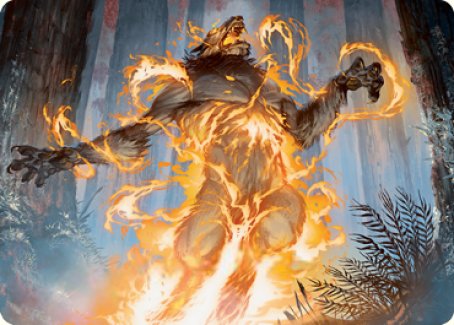 Burn the Accursed Art Card [Innistrad: Midnight Hunt Art Series] | Exor Games Bridgewater