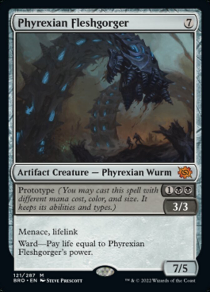 Phyrexian Fleshgorger [The Brothers' War] | Exor Games Bridgewater