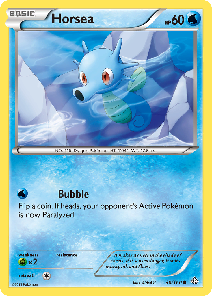 Horsea (30/160) [XY: Primal Clash] | Exor Games Bridgewater