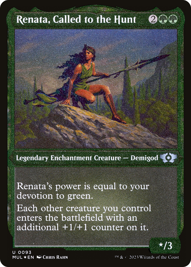 Renata, Called to the Hunt (Foil Etched) [Multiverse Legends] | Exor Games Bridgewater