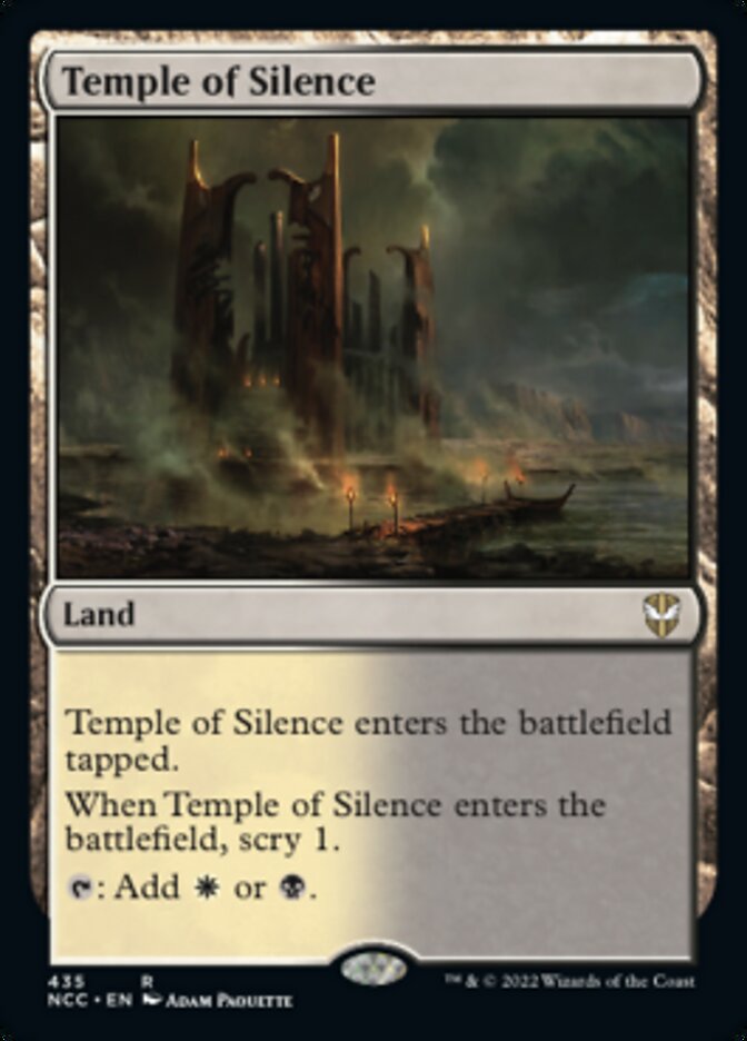 Temple of Silence [Streets of New Capenna Commander] | Exor Games Bridgewater