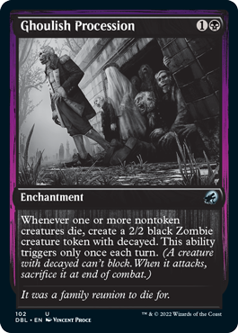 Ghoulish Procession [Innistrad: Double Feature] | Exor Games Bridgewater