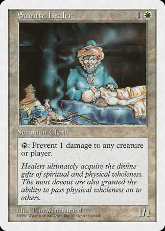Samite Healer [Fifth Edition] | Exor Games Bridgewater