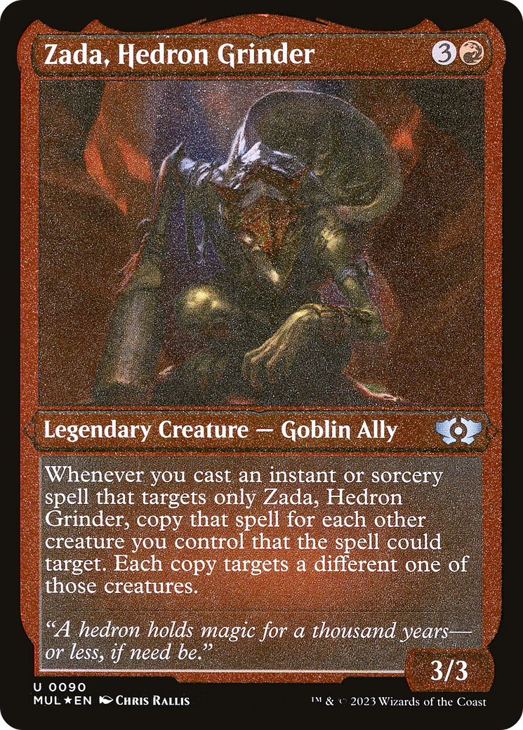 Zada, Hedron Grinder (Foil Etched) [Multiverse Legends] | Exor Games Bridgewater