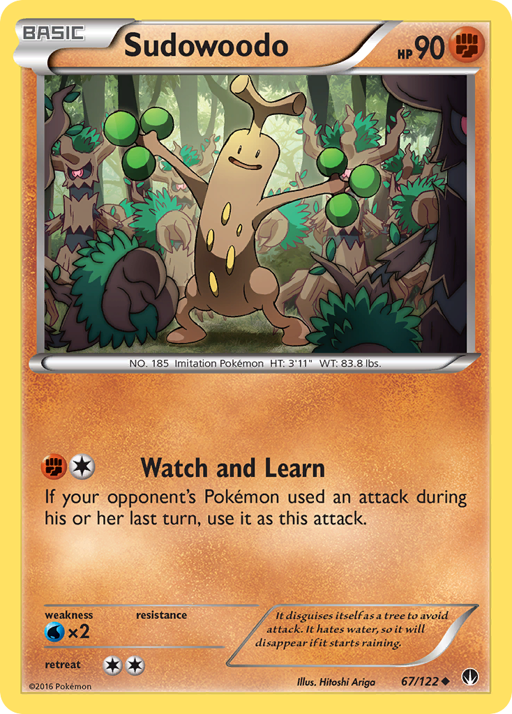 Sudowoodo (67/122) [XY: BREAKpoint] | Exor Games Bridgewater