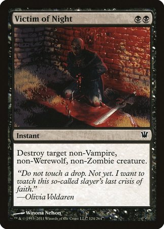 Victim of Night [Innistrad] | Exor Games Bridgewater