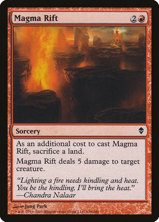 Magma Rift [Zendikar] | Exor Games Bridgewater