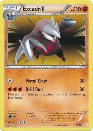 Excadrill (17/30) [Black & White: Trainer Kit - Excadrill] | Exor Games Bridgewater