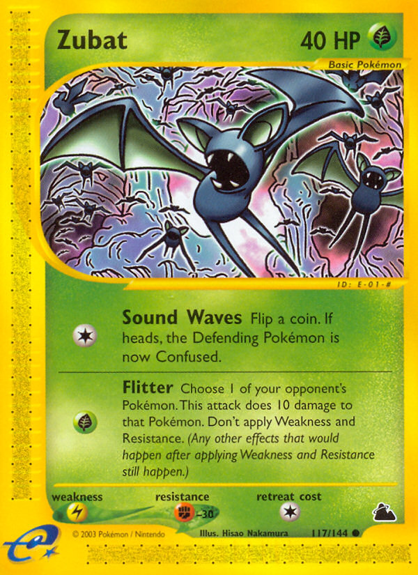 Zubat (117/144) [Skyridge] | Exor Games Bridgewater