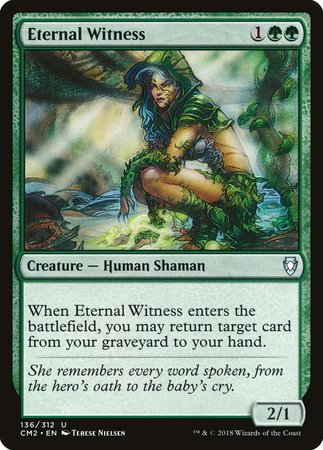 Eternal Witness [Commander Anthology Volume II] | Exor Games Bridgewater