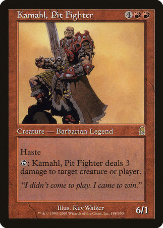 Kamahl, Pit Fighter [Odyssey] | Exor Games Bridgewater