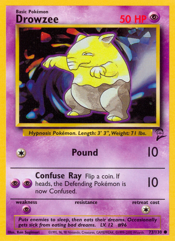 Drowzee (73/130) [Base Set 2] | Exor Games Bridgewater