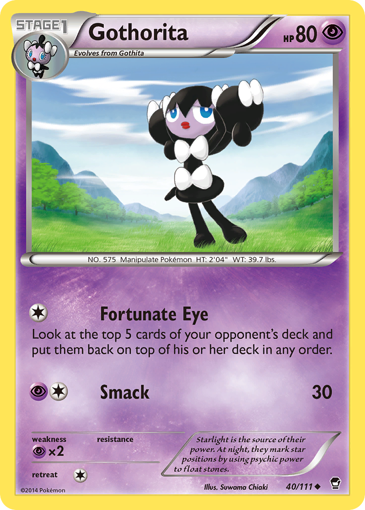 Gothorita (40/111) [XY: Furious Fists] | Exor Games Bridgewater