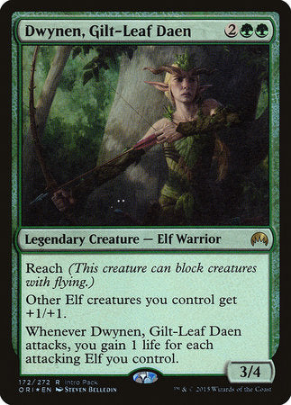 Dwynen, Gilt-Leaf Daen [Magic Origins Promos] | Exor Games Bridgewater