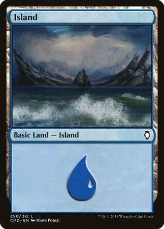 Island (290) [Commander Anthology Volume II] | Exor Games Bridgewater