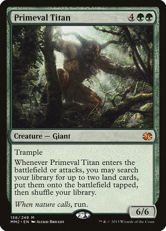 Primeval Titan [Modern Masters 2015] | Exor Games Bridgewater
