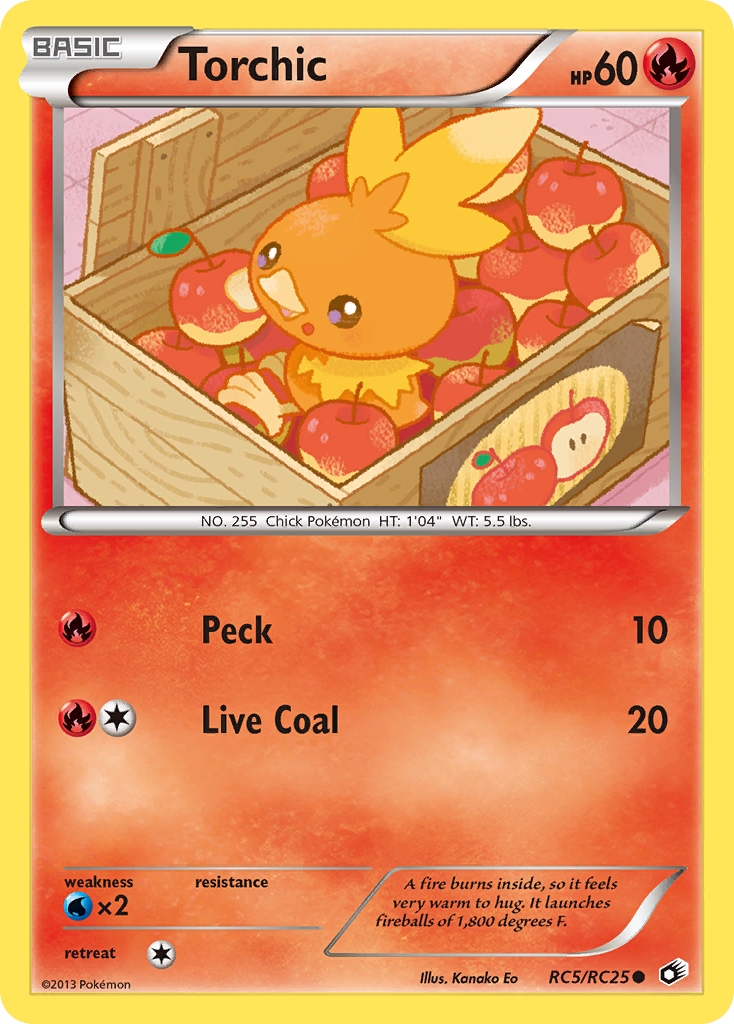 Torchic (RC5/RC25) [Black & White: Legendary Treasures] | Exor Games Bridgewater