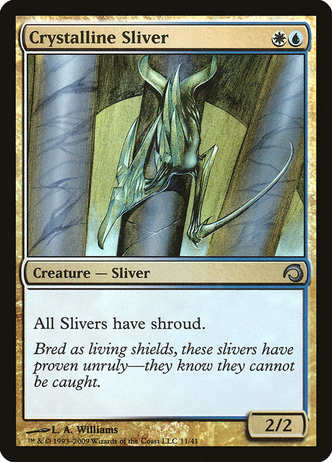 Crystalline Sliver [Premium Deck Series: Slivers] | Exor Games Bridgewater