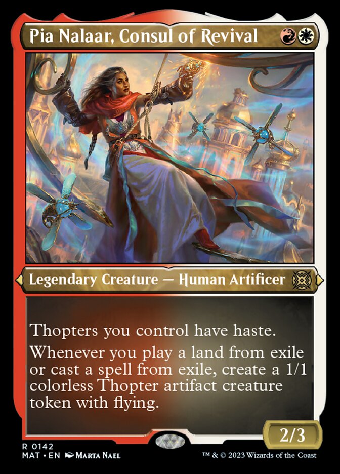 Pia Nalaar, Consul of Revival (Foil Etched) [March of the Machine: The Aftermath] | Exor Games Bridgewater