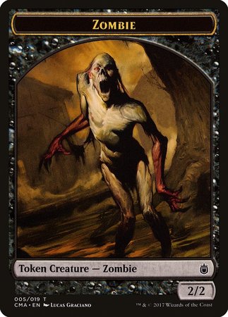 Zombie Token (005) [Commander Anthology Tokens] | Exor Games Bridgewater