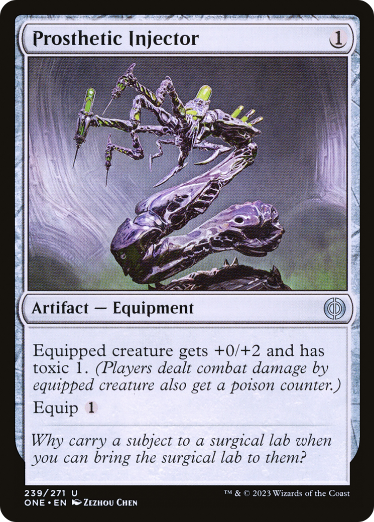 Prosthetic Injector [Phyrexia: All Will Be One] | Exor Games Bridgewater