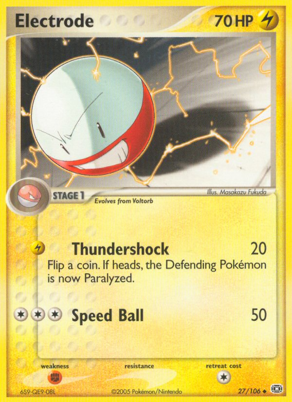 Electrode (27/106) [EX: Emerald] | Exor Games Bridgewater