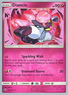 Diancie (94/147) (Infinite Force - Diego Cassiraga) [World Championships 2017] | Exor Games Bridgewater