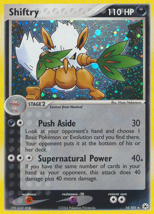 Shiftry (14/101) [EX: Hidden Legends] | Exor Games Bridgewater