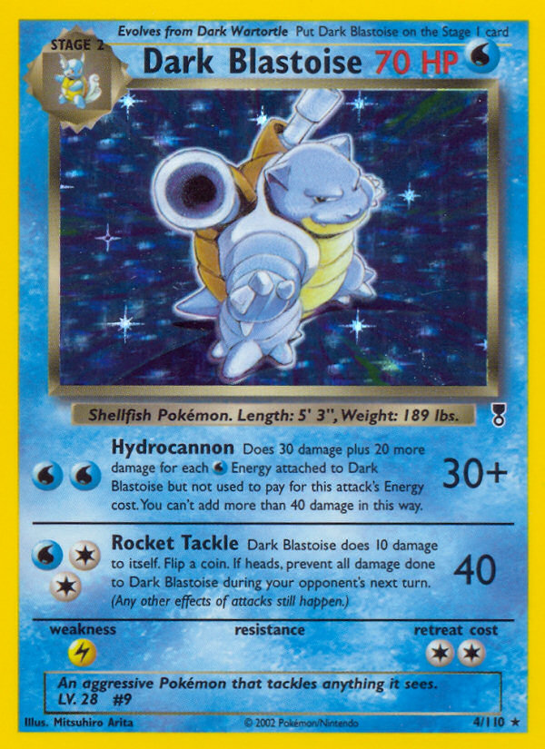 Dark Blastoise (4/110) [Legendary Collection] | Exor Games Bridgewater