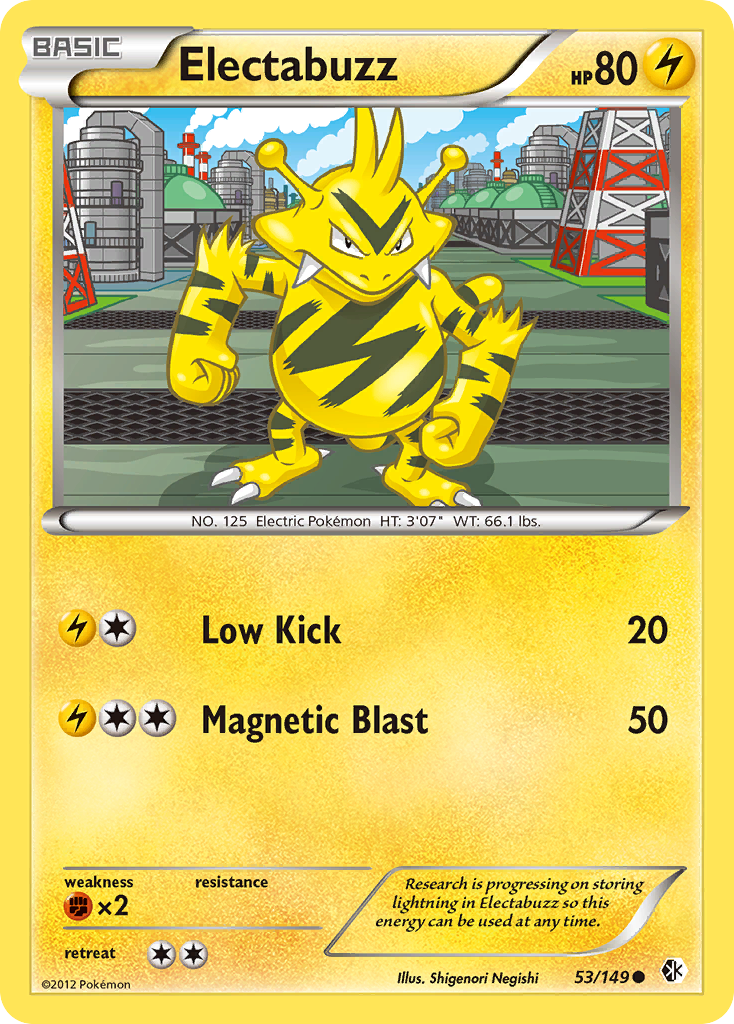 Electabuzz (53/149) [Black & White: Boundaries Crossed] | Exor Games Bridgewater