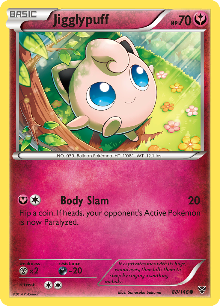 Jigglypuff (88/146) [XY: Base Set] | Exor Games Bridgewater